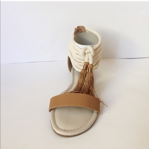 Boho Rope and Tassel Sandals - Picture 3 of 4